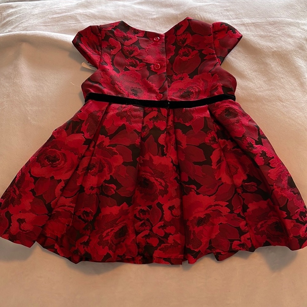 Red/Black Girls dress - Picture 2 of 4
